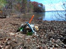 George Ferris, garbage,environment, lake Lanier, shore sweep, adopt a shoreline, glass, plastic, clean up, Georgia, pollution, green, air, mother earth,  docks, boating, sailing,water, skiing,boarding, recycling, boards, rock stairs, Martin Wing