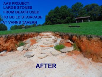 VANNS TAVERN, LAKE LANIER , CONTINUAL CLEANUP, VANNS TAVERN