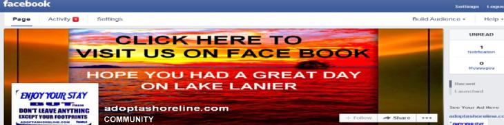 LAKE LANIER, SHORE SWEEP, CLEAN UP